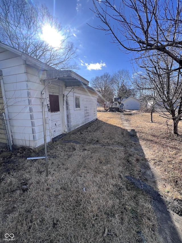 view of side of property