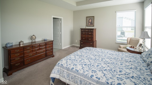 2349 S Copperstone Dr, New Palestine, IN 46163 - bedroom with baseboards and carpet