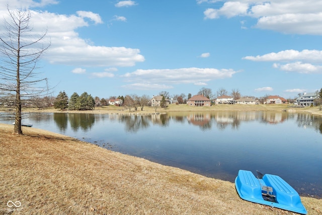 property view of water