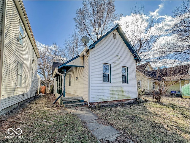 view of property exterior