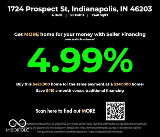 1724 Prospect St, Indianapolis, IN 46203 - photo 3