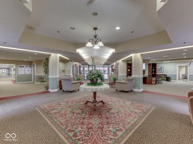 view of community lobby