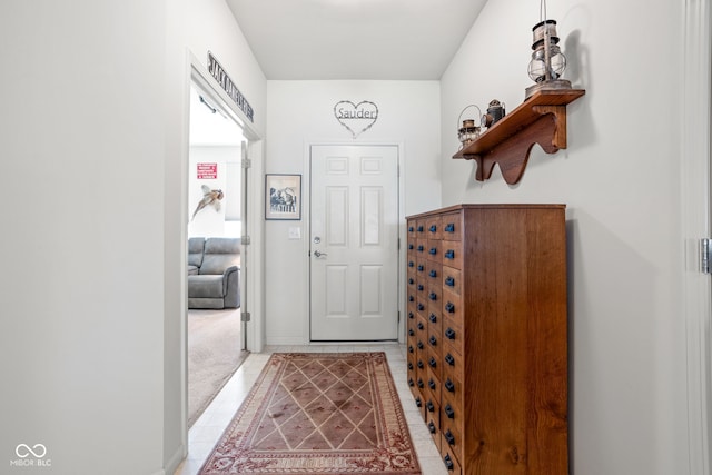 936 Plunkett Ave, Westfield, IN 46074 - entryway with baseboards and light tile patterned floors