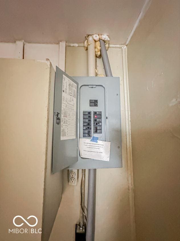 utilities with electric panel