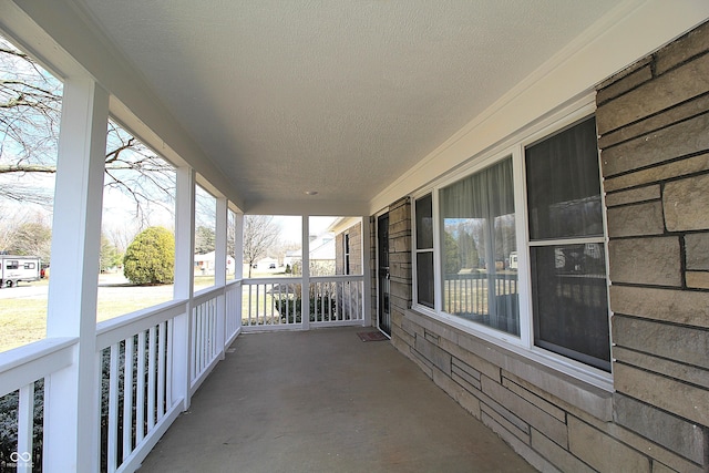 view of patio / terrace with covered porch