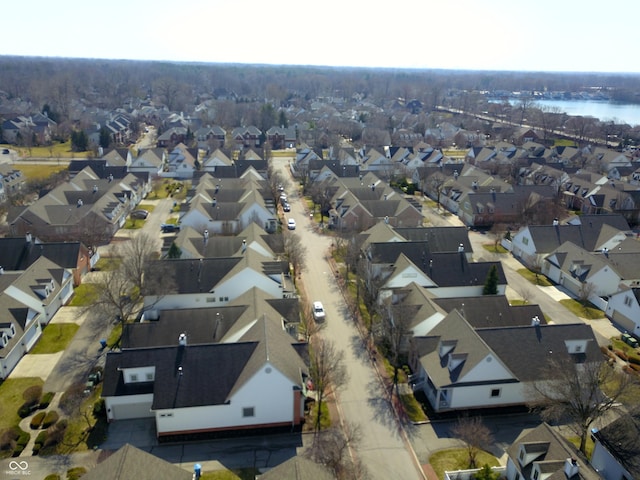 drone / aerial view featuring a residential view