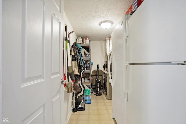 spacious closet featuring light floors