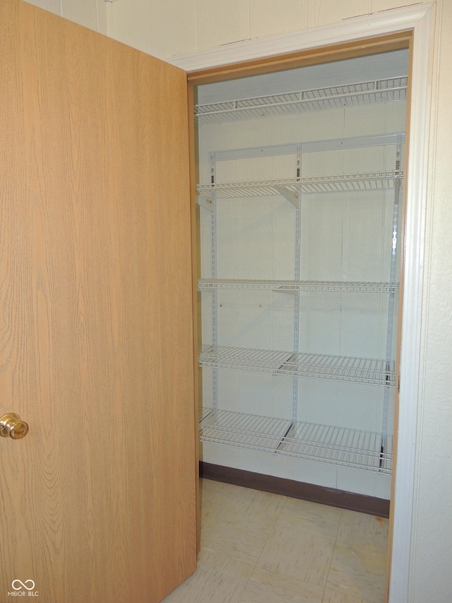 view of closet