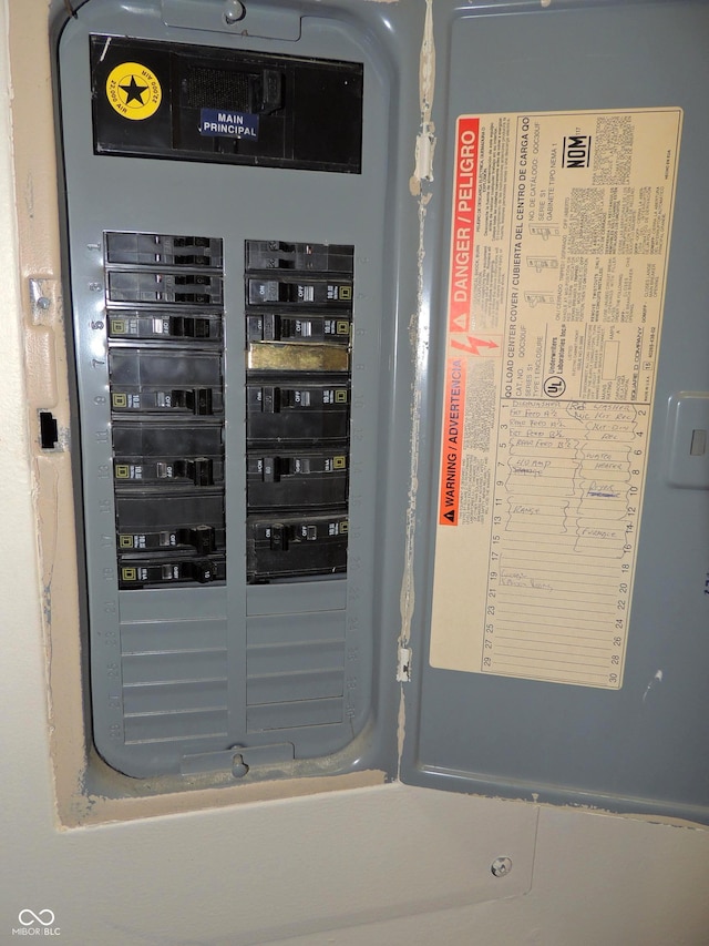 utilities with electric panel