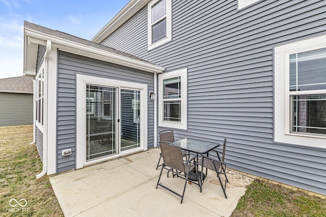 view of patio / terrace with outdoor dining space