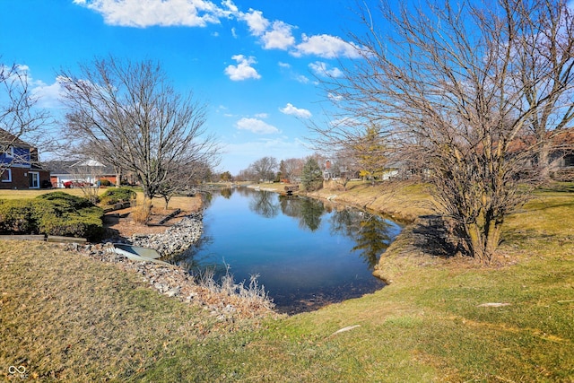 property view of water