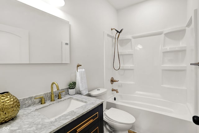 35 N Keystone Ave, Indianapolis, IN 46201 - full bath featuring toilet, vanity, and tub / shower combination