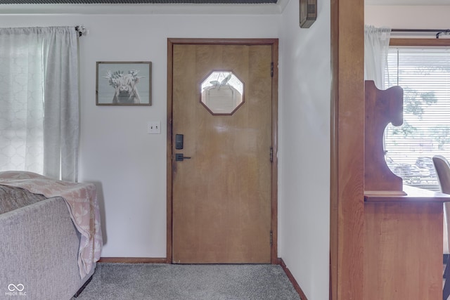 1459 S Josephine St, Martinsville, IN 46151 - carpeted foyer with baseboards