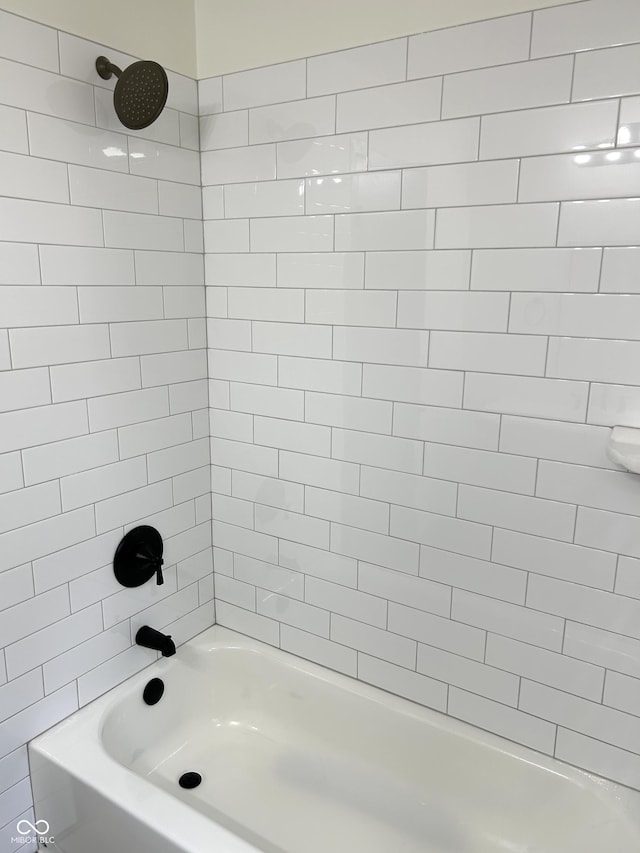 bathroom featuring tub / shower combination