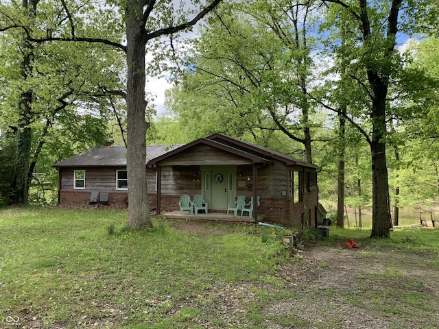 1925 Lee Kay Dr, Rockville, IN 47872 - view of front of property with a porch and brick siding