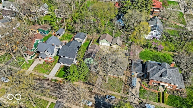 140 E 44th St, Indianapolis, IN 46205 - bird's eye view featuring a residential view