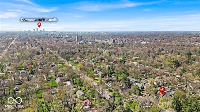 140 E 44th St, Indianapolis, IN 46205 - drone / aerial view