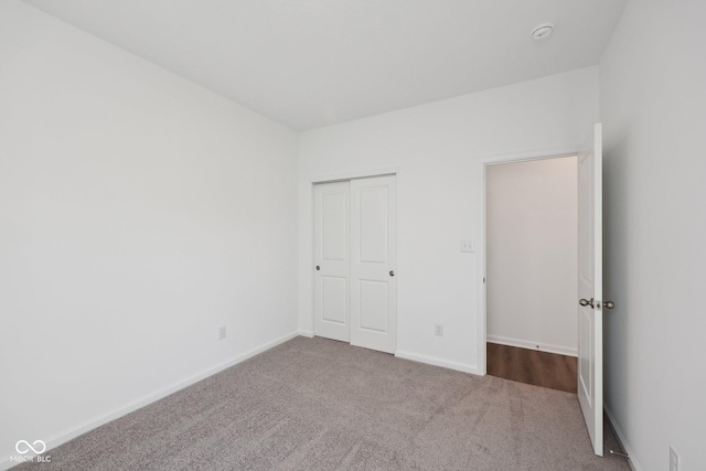10126 Camp Creek Way, Indianapolis, IN 46229 - unfurnished bedroom with carpet flooring and a closet