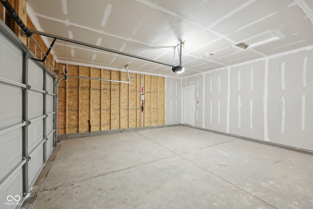 10126 Camp Creek Way, Indianapolis, IN 46229 - garage featuring a garage door opener