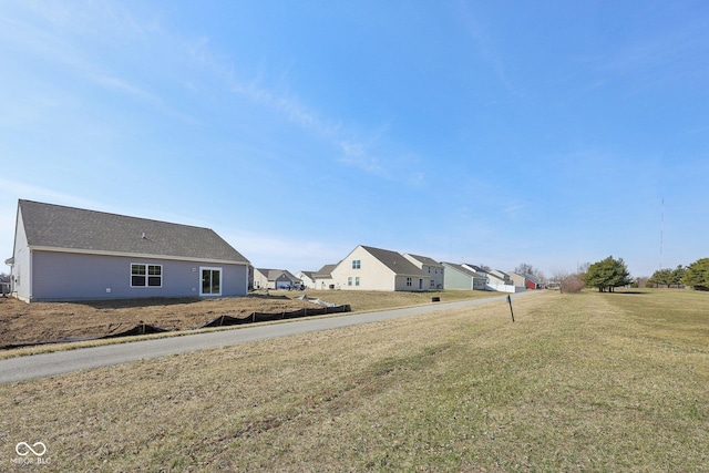 10126 Camp Creek Way, Indianapolis, IN 46229 - view of green lawn with a residential view