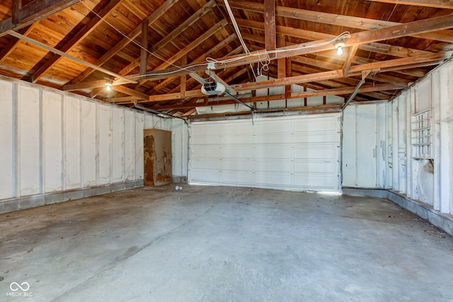 301 Villa Ave, Indianapolis, IN 46201 - garage featuring a garage door opener