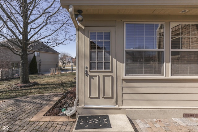 view of entrance to property