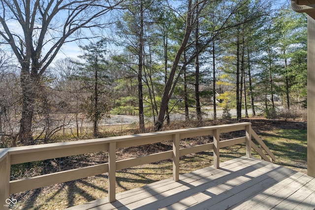 view of deck