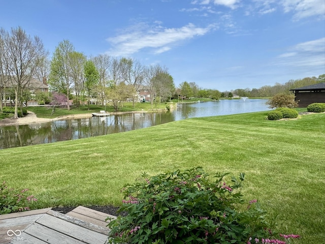 property view of water