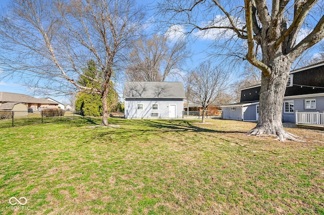 1310 Bowman Dr, Greenfield, IN 46140 - view of yard with fence