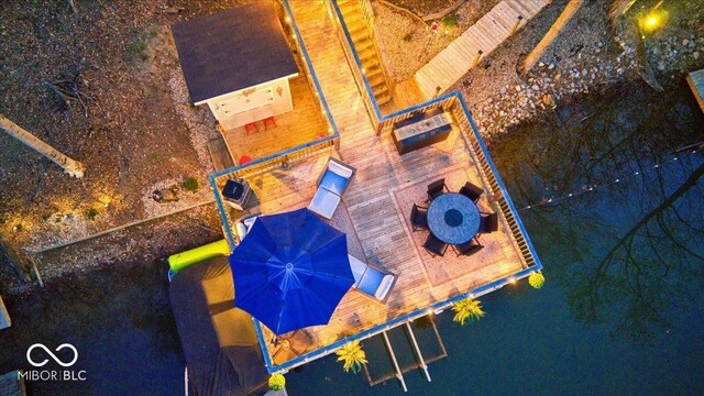 drone / aerial view