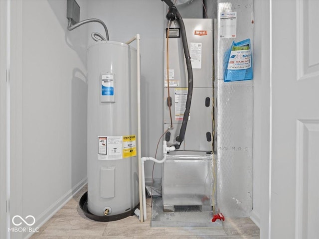 utilities with electric water heater