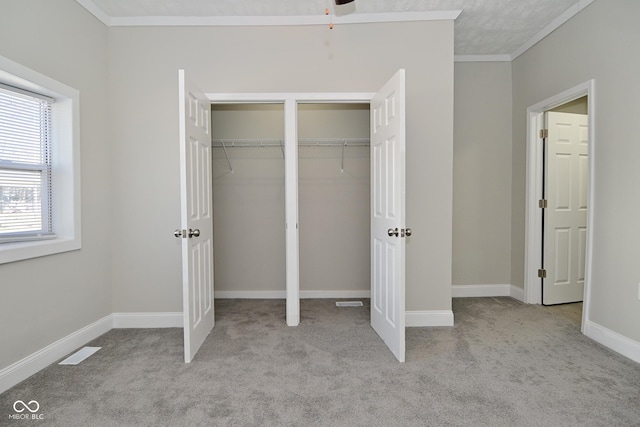 closet with visible vents