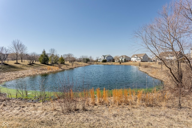 property view of water