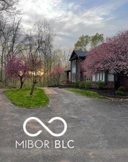 4031 N Banta Rd, Bargersville, IN 46106 - view of road with aphalt driveway