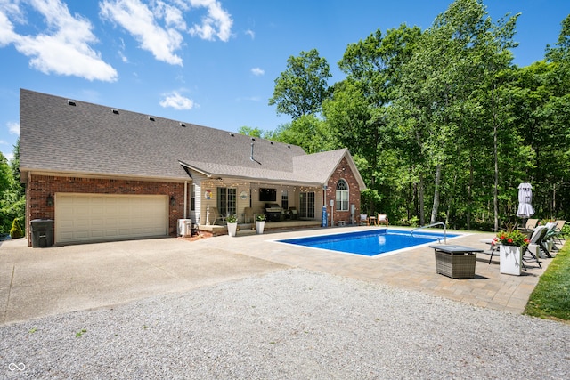 128 Walts Rd, Georgetown, IN 47122 - swimming pool featuring a patio