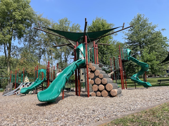 view of communal playground