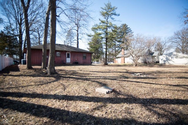 view of yard