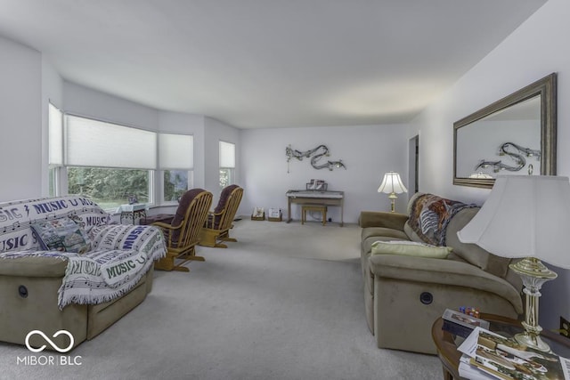 6204 S Madison Ave, Indianapolis, IN 46227 - living room with carpet