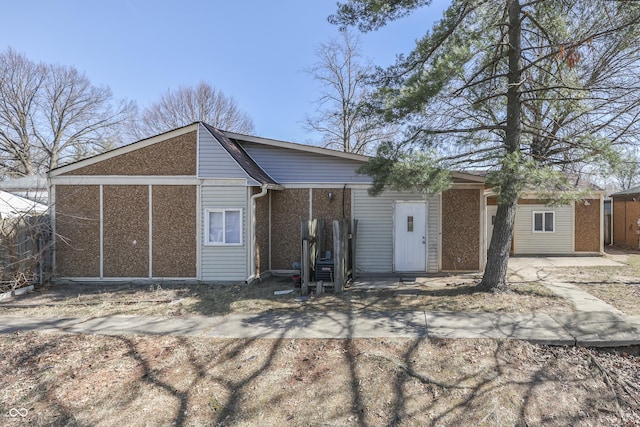 view of back of house