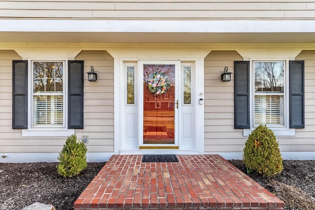 view of entrance to property