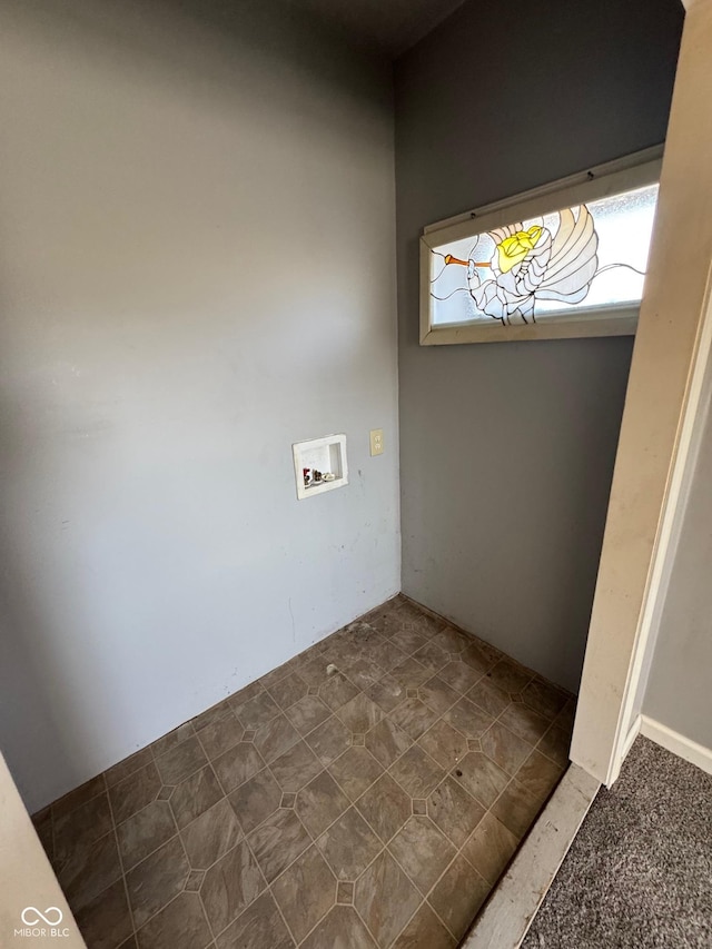 laundry room with hookup for a washing machine