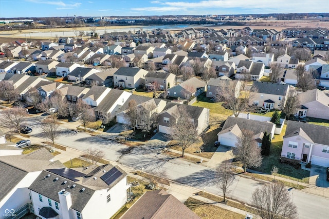 birds eye view of property featuring a residential view