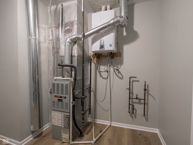 utilities with water heater