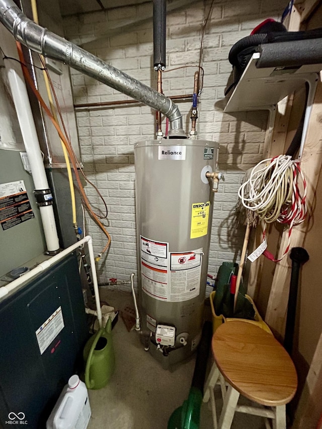 utilities with water heater