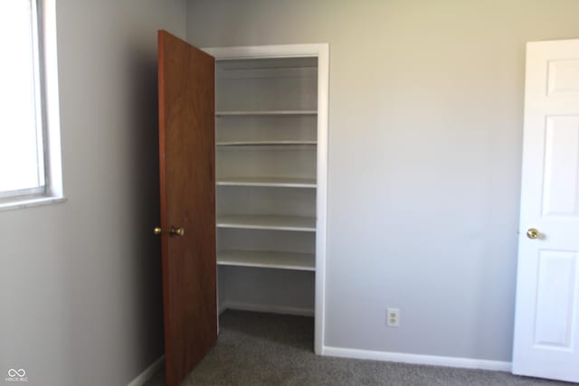 view of closet