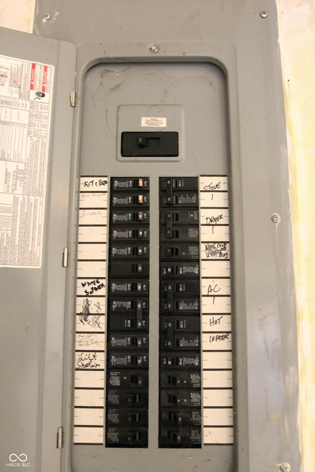 utilities with electric panel