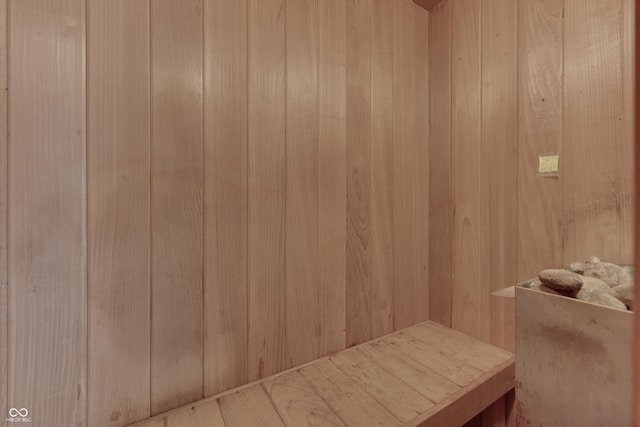 view of sauna / steam room