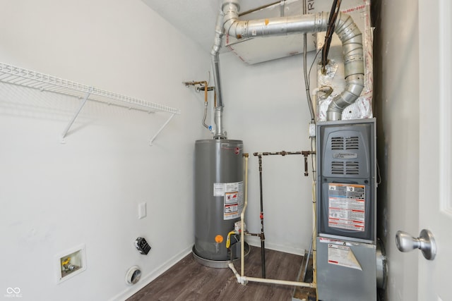 utilities with gas water heater