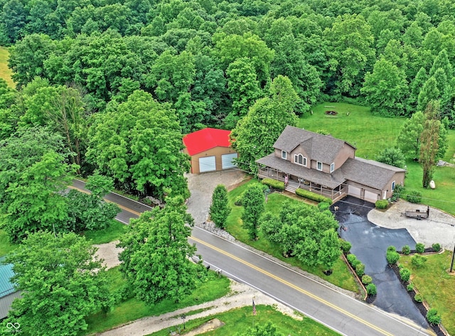 bird's eye view