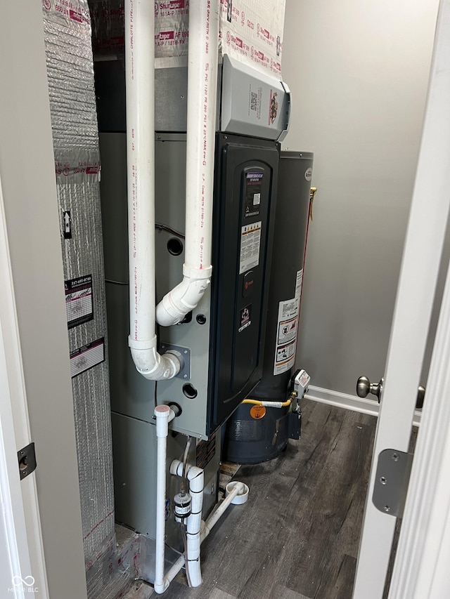 utilities with water heater